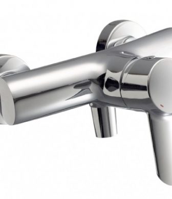 Torus shower mixer w omega hand shower