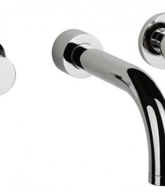 Tube 3 way wall mounted mixer