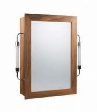 Vintage mirror w light