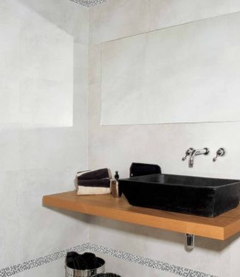 Bathroom tiles TAU India Gris