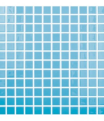 Vidrepur mosaic Azul Turquesa 25x25