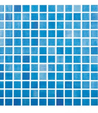 Vidrepur mosaic A Niebla Azul Celeste 25X25