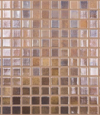 Vidrepur mosaic Cobre 25x50