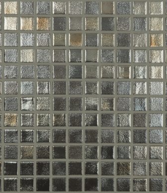Vidrepur mosaic Acero 25x25