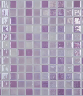 Vidrepur mosaic Magenta 25x25