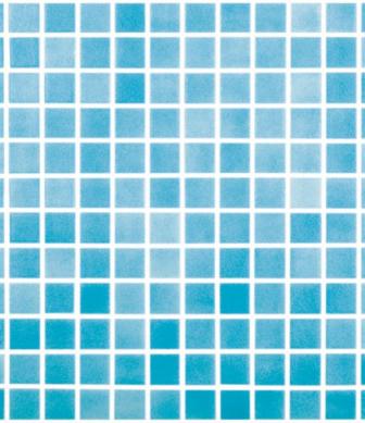 Vidrepur mosaic A Niebla Azul Turquesa 25X25