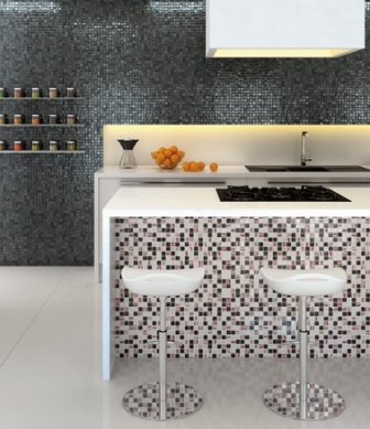 Glass mosaic Vidrepur Vogue Dark