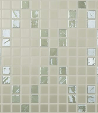 Vidrepur mosaic Nacar Geometria 25X25