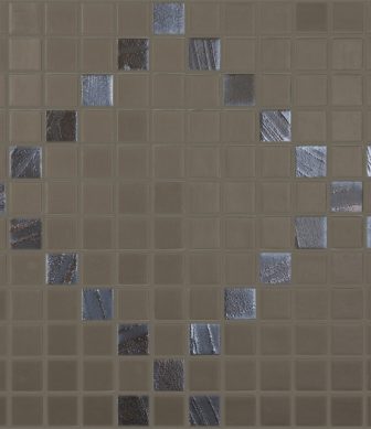 Vidrepur mosaic Antracita Rombo 25X25