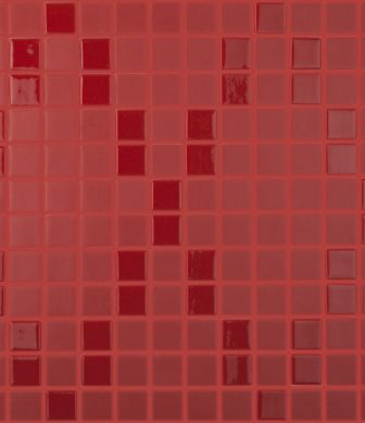 Vidrepur mosaic Rojo Geometria 25X25
