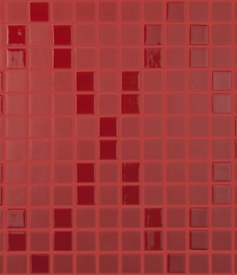 Vidrepur mosaic Rojo Geometria 25X25