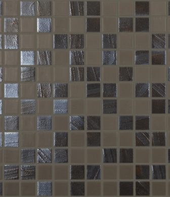 Vidrepur mosaic Antracita Mezcla 25X25