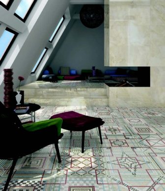Floor decorative tiles Vives Eter-PR Natural